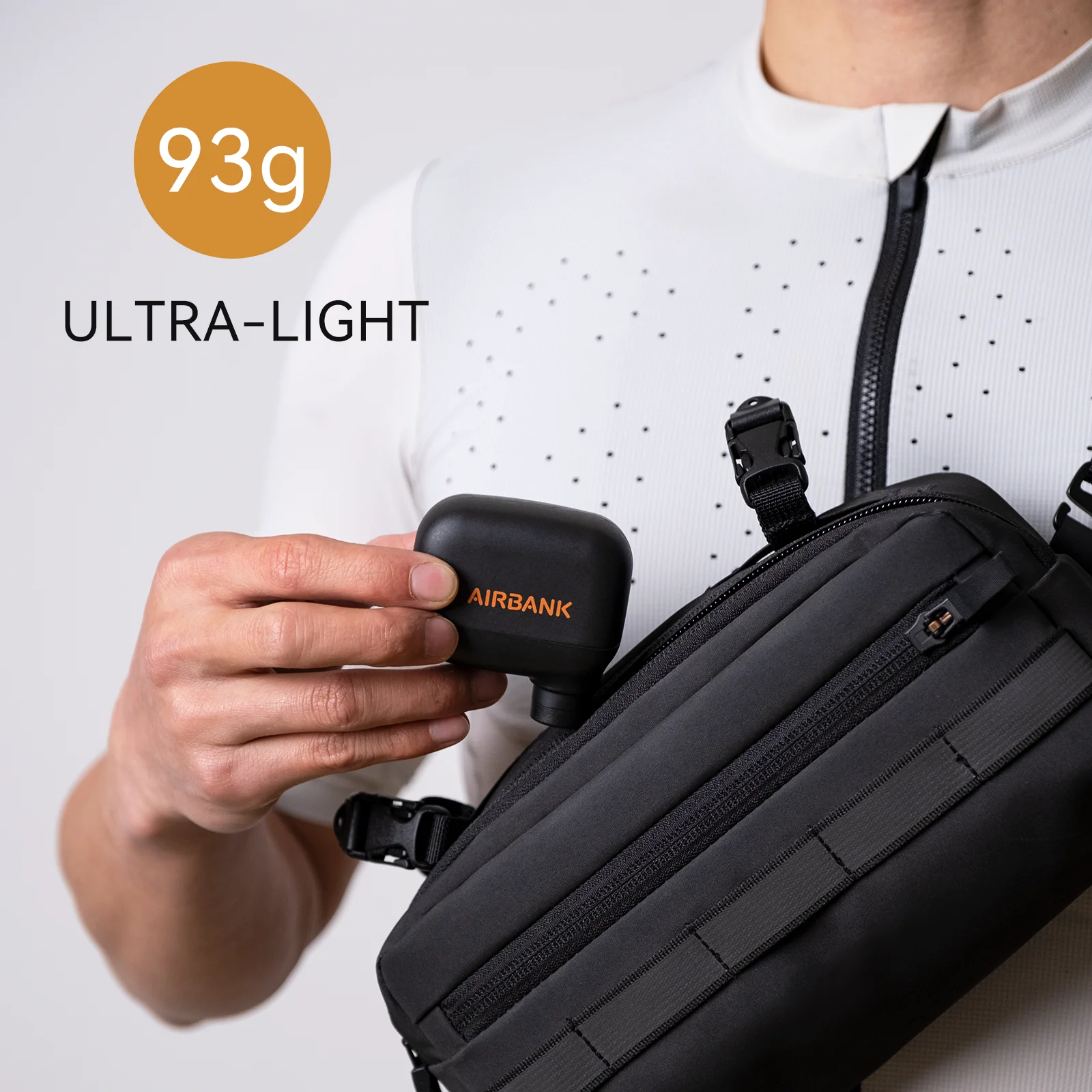 Mini pompe électrique portable MERK pour vélo – Image 4